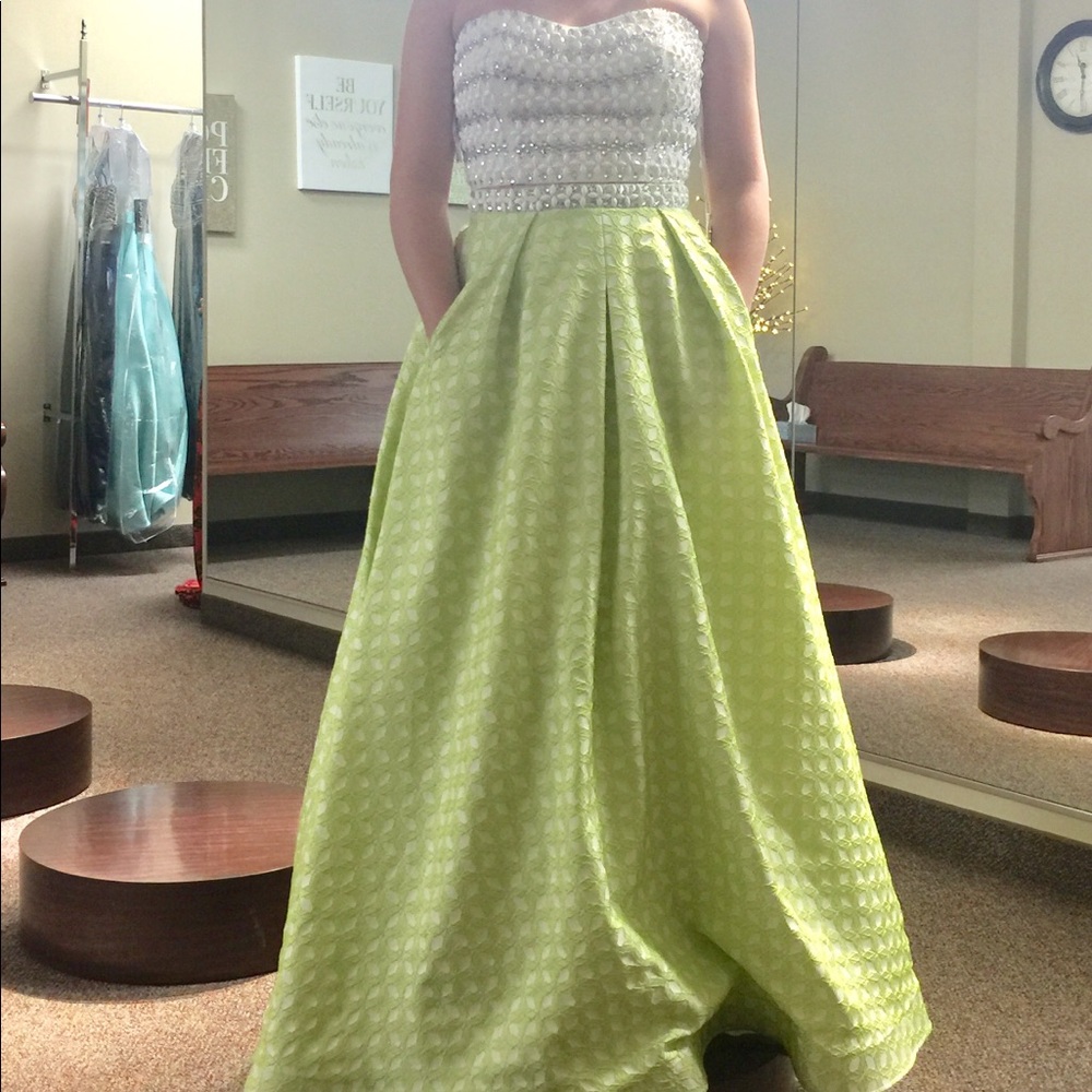 Two Piece Rachel Allan Prom Dress!